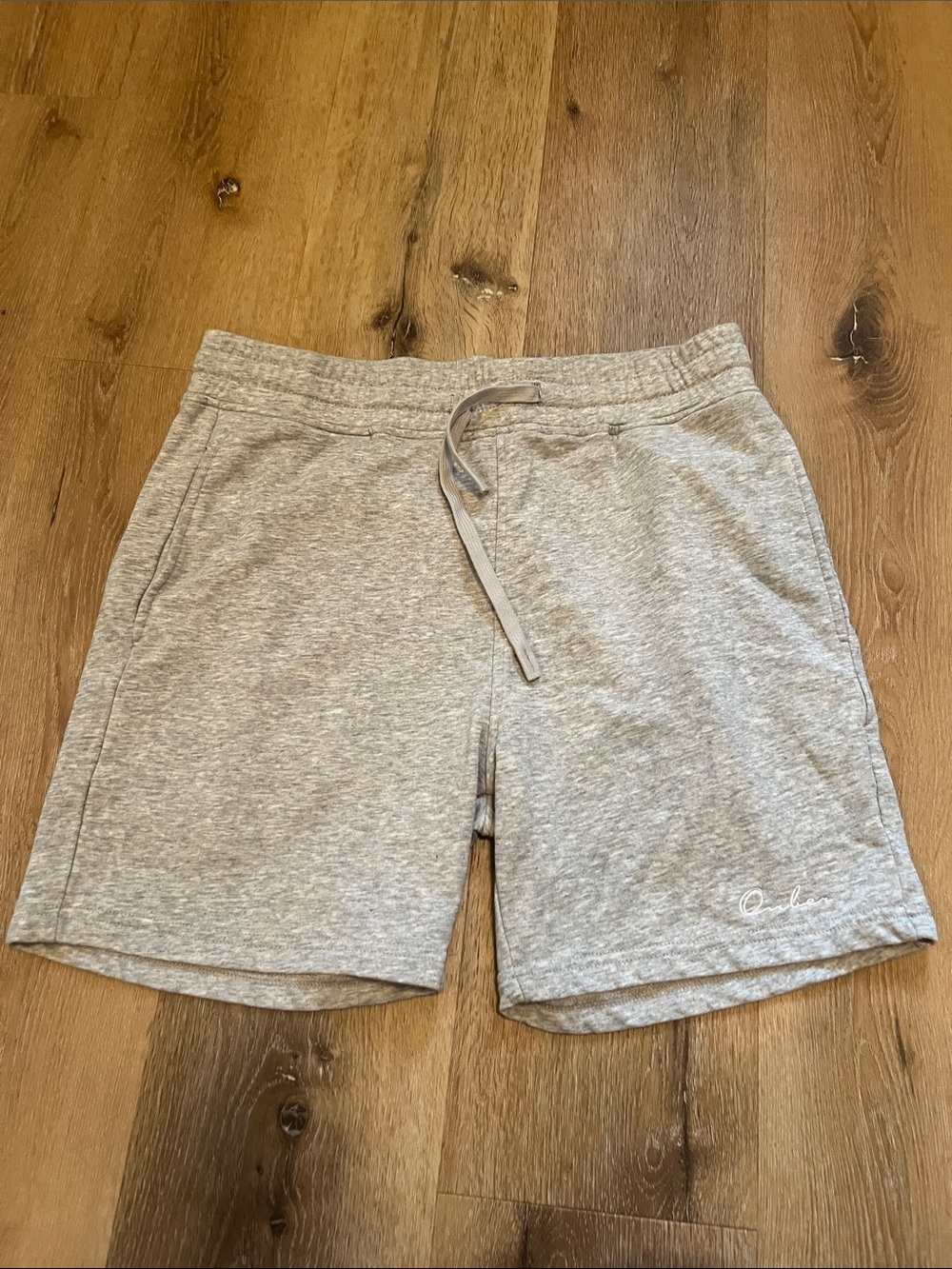 Men's Ouber XL Grey Casual Shorts 85% Cotton